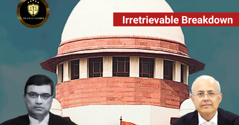 Supreme Court Invokes Article 142 :  Dissolves Marriage After 12+ Years of Separation “Irretrievable Breakdown”