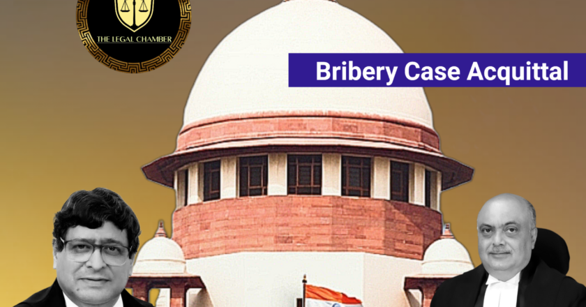 Supreme Court Acquits Revenue Officer in Bribery Case Citing Lack of Proof : No Proven Demand, No Conviction