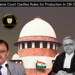 CDs as Evidence: Supreme Court Clarifies Rules for Production in CBI Case