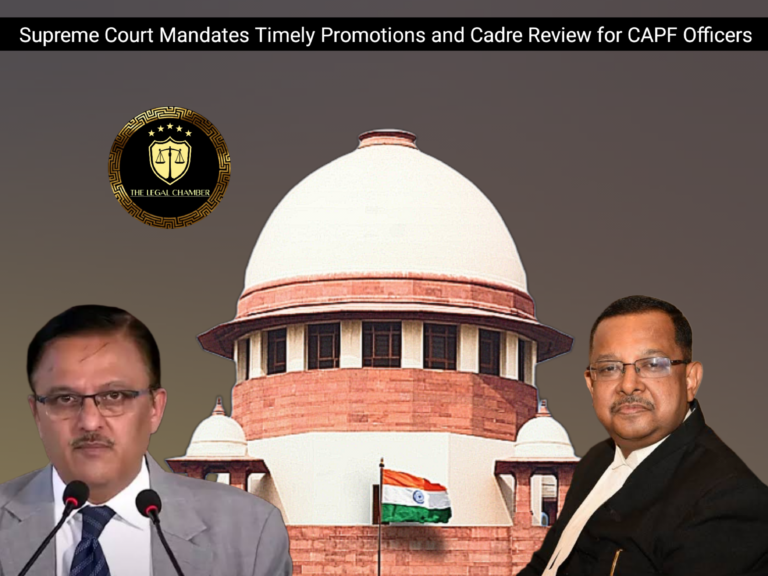 SANJAY PRAKASH & ORS. VERSUS UNION OF INDIA & ORS.