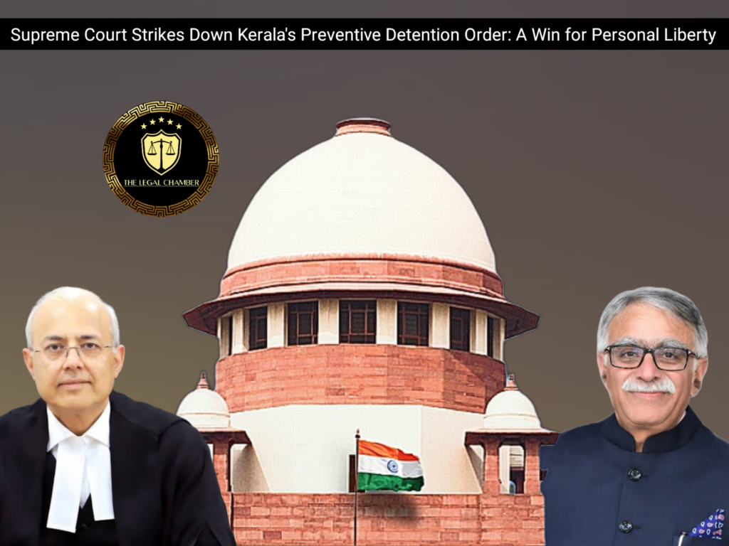Dhanyam Versus State of Kerala & Ors.