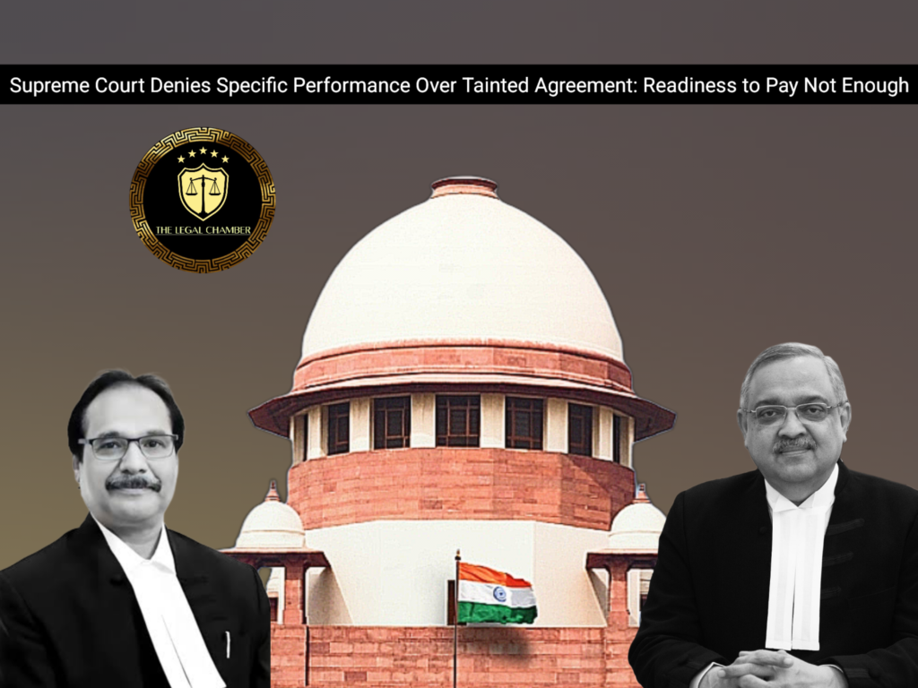 Syed Basheer Ahmed vs. M/s. Tinni Laboratories Private Limited & Anr.