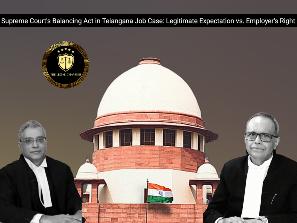 The Transmission Corporation of Telangana State Limited & Anr. vs. Chukkala Kranthi Kiran & Ors.