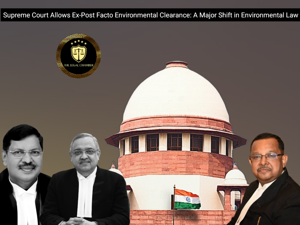 Case Title: Confederation of Real Estate Developers of India (CREDAI) vs. Vanashakti & Anr.