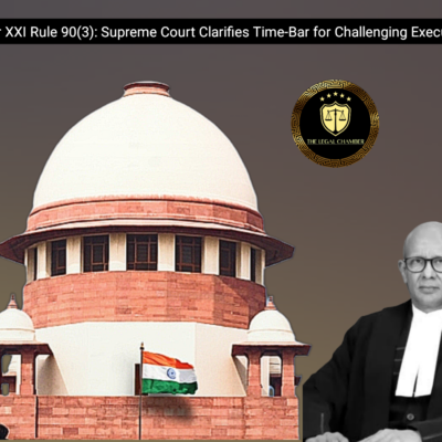 CPC Order XXI Rule 90(3): Supreme Court Clarifies Time-Bar for Challenging Execution Sales