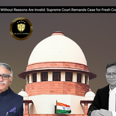 Bail Orders Without Reasons Are Invalid: Supreme Court Remands Case for Fresh Consideration